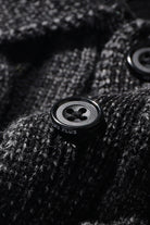 Beams Plus - Cable Polo Pigment Dyed Yarn - Black - Canoe Club
