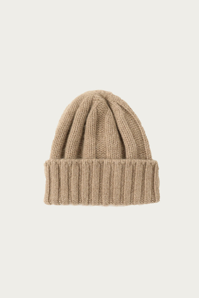 Beams Plus - Cashmere Rib Watch Cap - Camel - Canoe Club