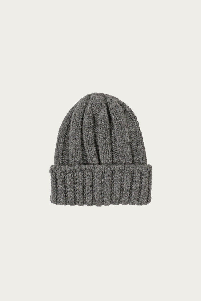 Beams Plus - Cashmere Rib Watch Cap - Charcoal - Canoe Club