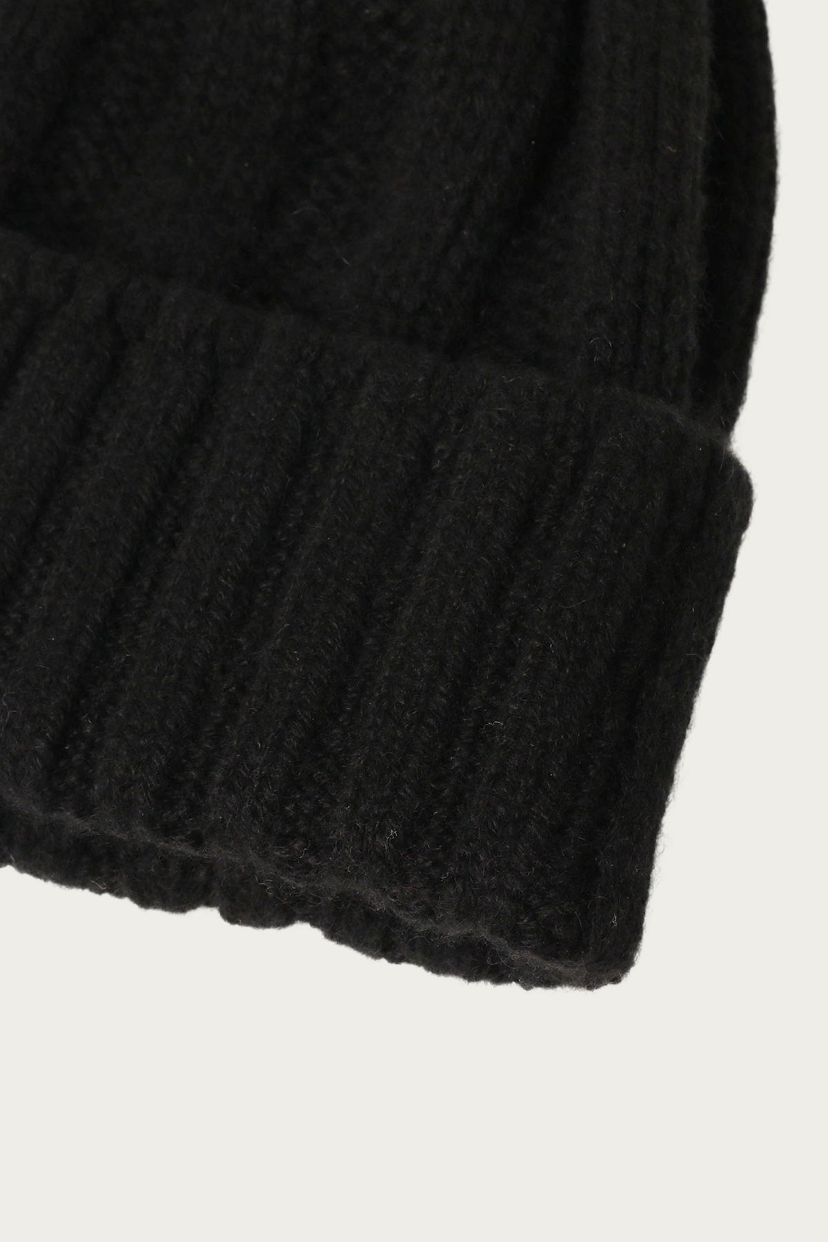 Beams Plus - Cashmere Rib Watch Cap - Black - Canoe Club