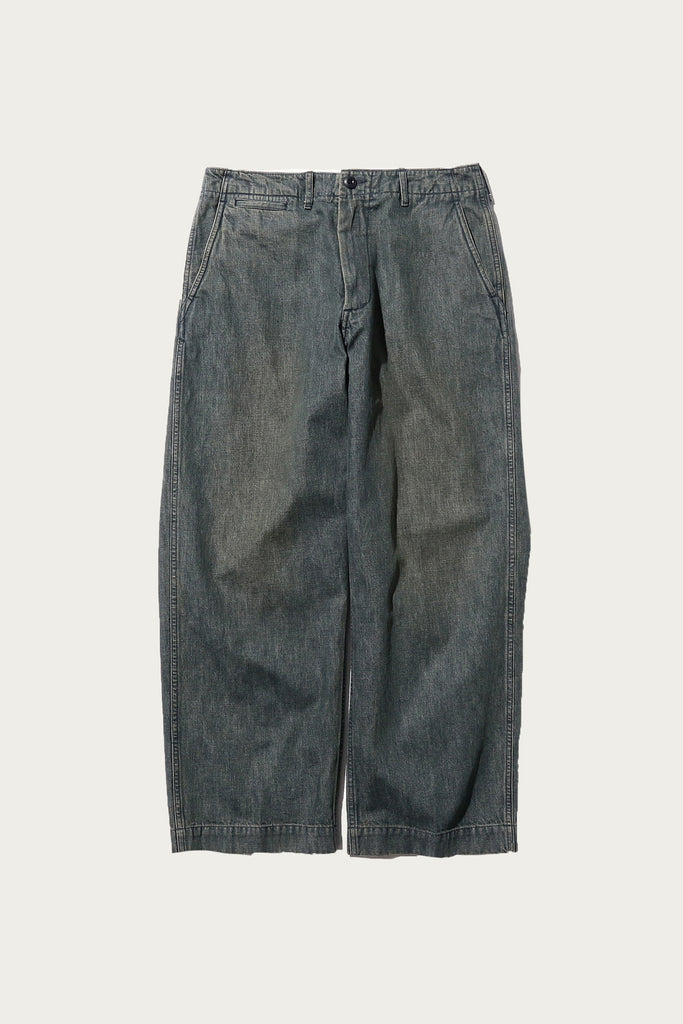 Beams Plus - Denim MIL Trousers Double Dye - Used - Canoe Club