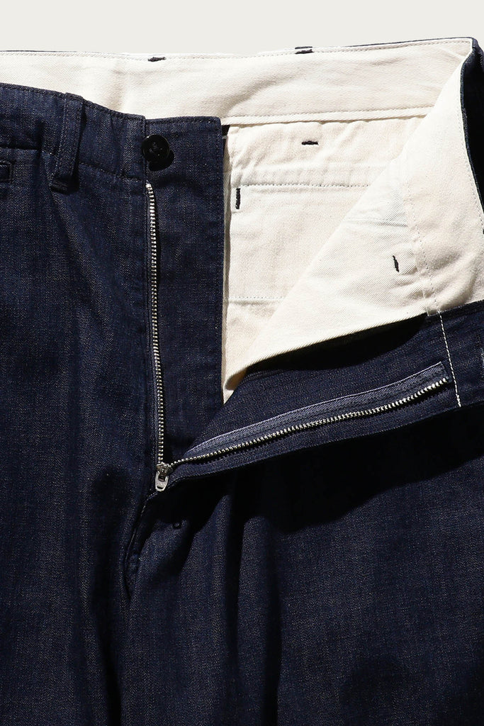 Beams Plus - Denim MIL Trousers - Indigo - Canoe Club