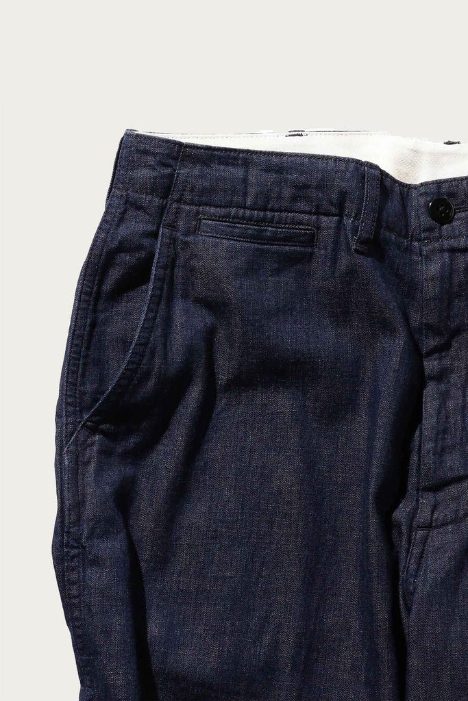 Beams Plus - Denim MIL Trousers - Indigo - Canoe Club