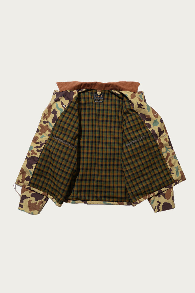 Beams Plus - Fishunting Jacket - Khaki Animal Camo - Canoe Club