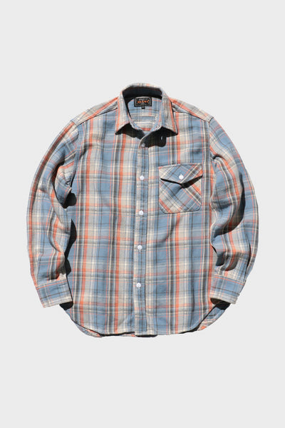 Guide Shirt Dobby Nel Check - Blue