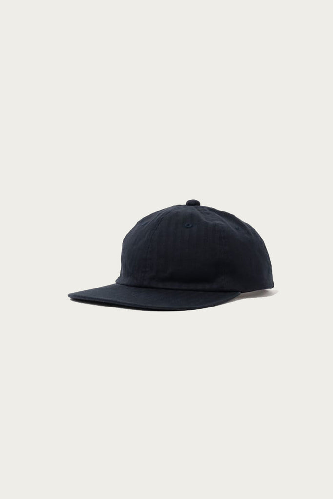 Beams Plus - Herringbone 6Panel Cap - Navy - Canoe Club