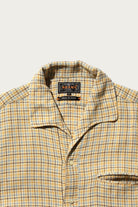 Beams Plus - Italian Collar Gunclub Mesh - Beige - Canoe Club