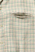 Beams Plus - Italian Collar Gunclub Mesh - White - Canoe Club