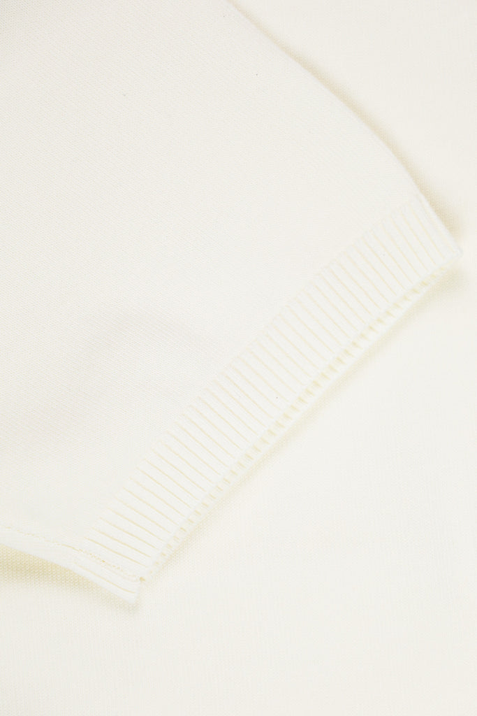 Beams Plus - Knit Polo 12G - Off White - Canoe Club