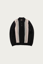 Beams Plus - Knit Polo Stripe Argyle - Black - Canoe Club