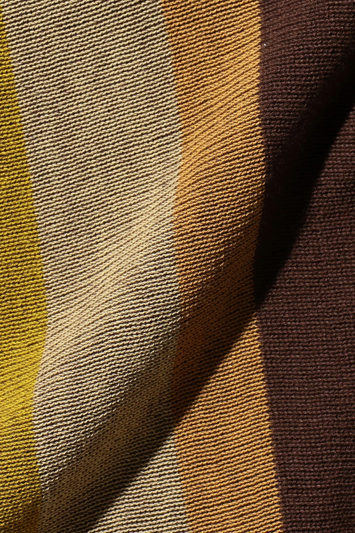 Beams Plus - Knit Polo Stripe Argyle - Dark Brown - Canoe Club