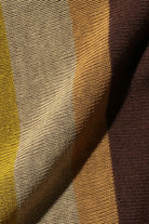 Beams Plus - Knit Polo Stripe Argyle - Dark Brown - Canoe Club