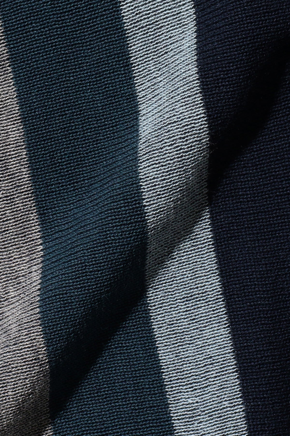 Beams Plus - Knit Polo Stripe Argyle - Navy - Canoe Club