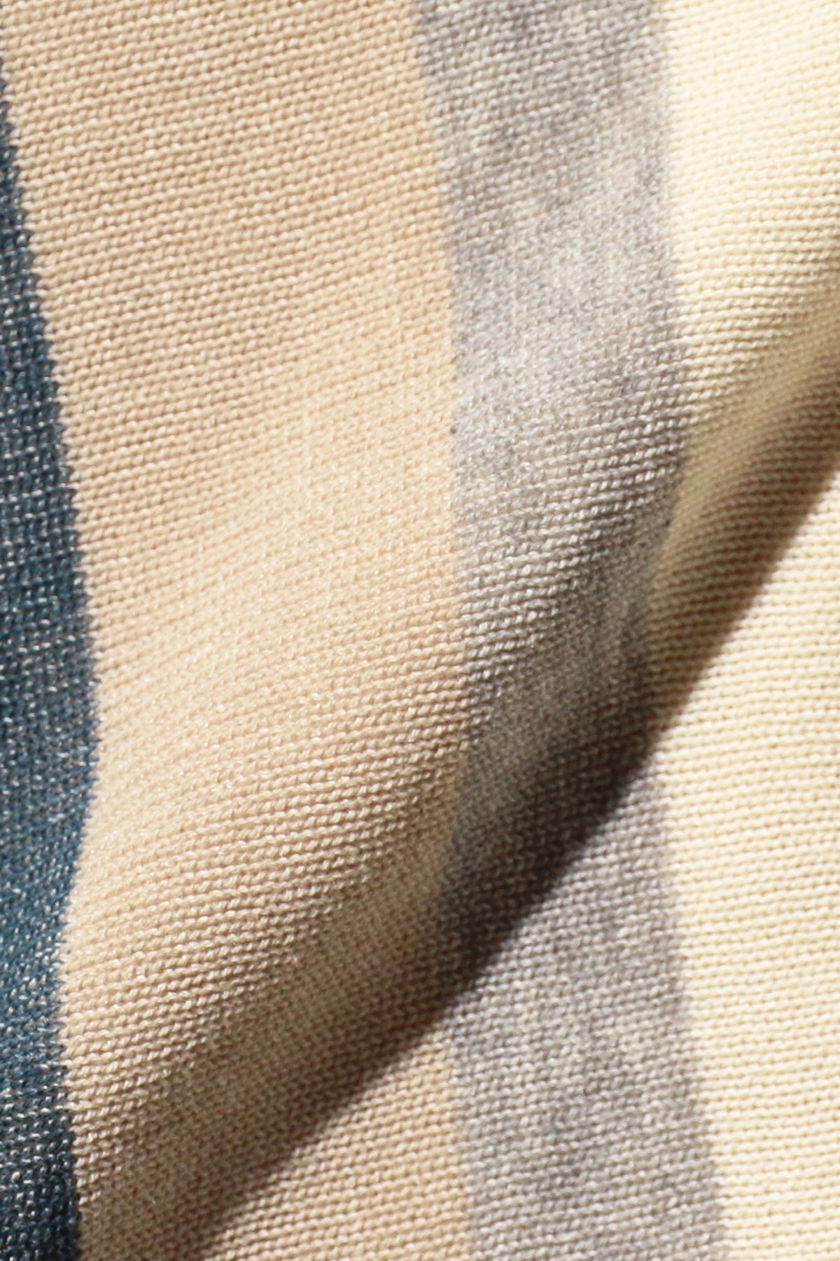 Beams Plus - Knit Polo Stripe Argyle - Off White - Canoe Club