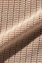 Beams Plus - Knit Polo "WASHI" 2 Tone - Off White - Canoe Club