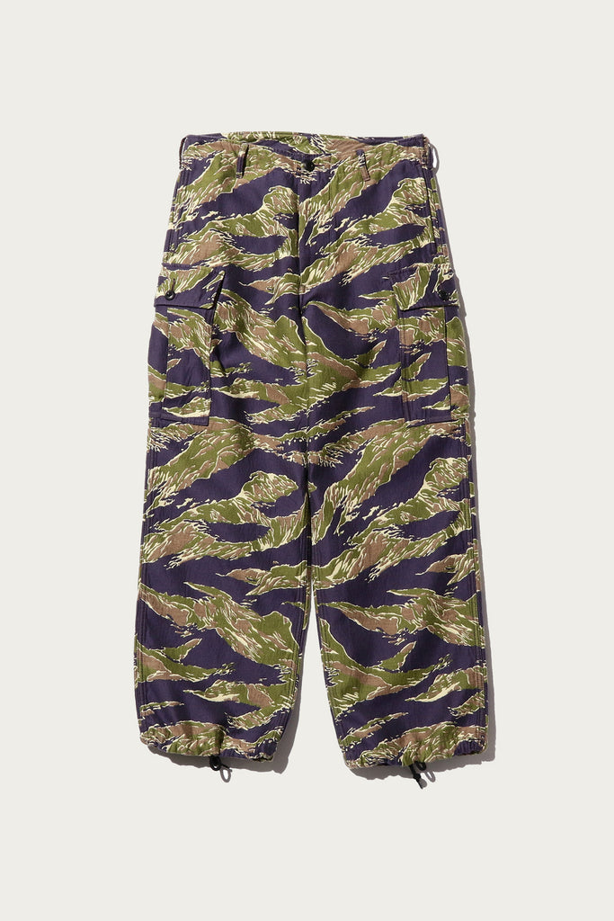 Beams Plus - MIL 6 Pocket Cargos - Tiger Stripe Jacquard - Canoe Club