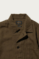 Beams Plus - MIL Chore Jacket Cotton Linen - Brown - Canoe Club