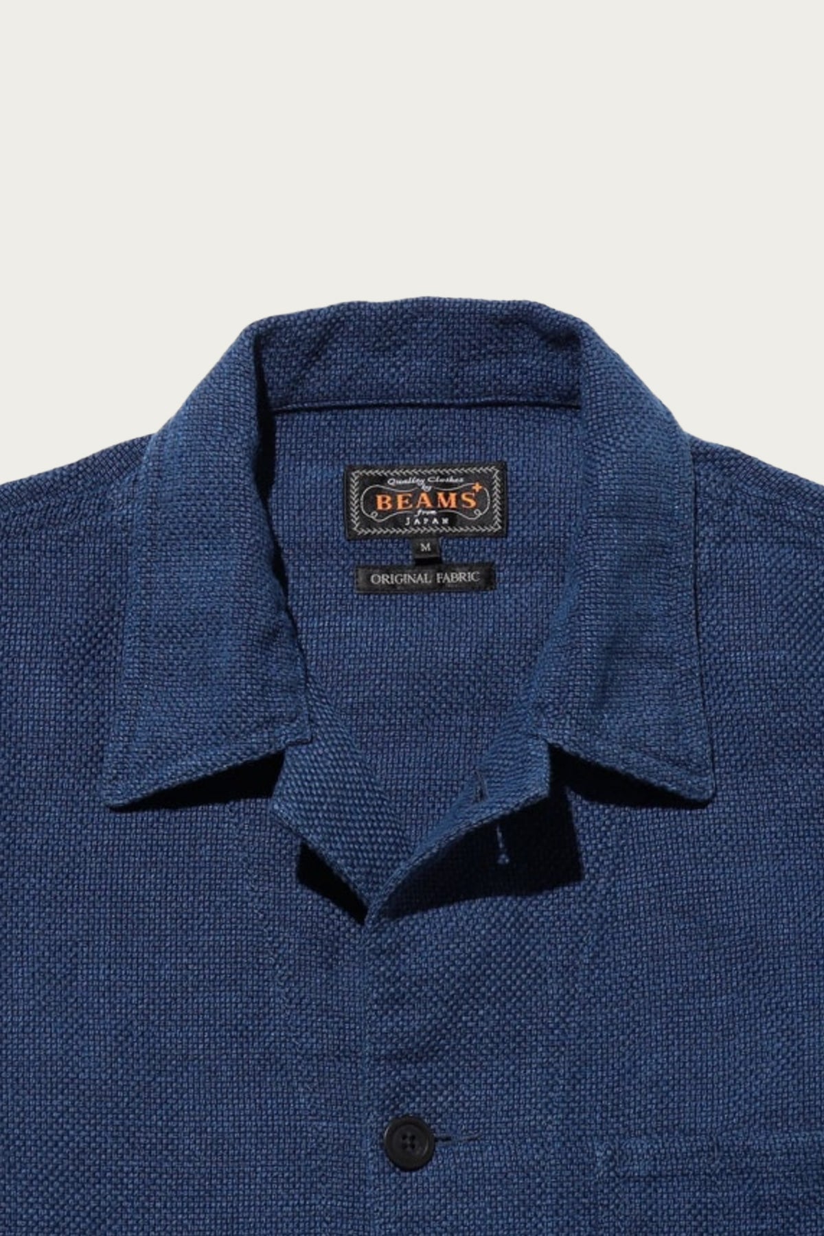 Beams Plus - MIL Chore Jacket Cotton Linen - Navy - Canoe Club