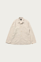 Beams Plus - MIL Chore Jacket Cotton Linen - Off White - Canoe Club