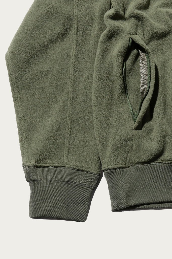 Beams Plus - MIL Crew Fleece - Olive - Canoe Club