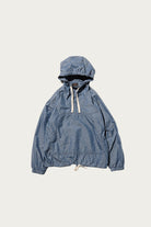 Beams Plus - MIL Smock NYCO Indigo Chambray Discharge Print - Calico - Canoe Club