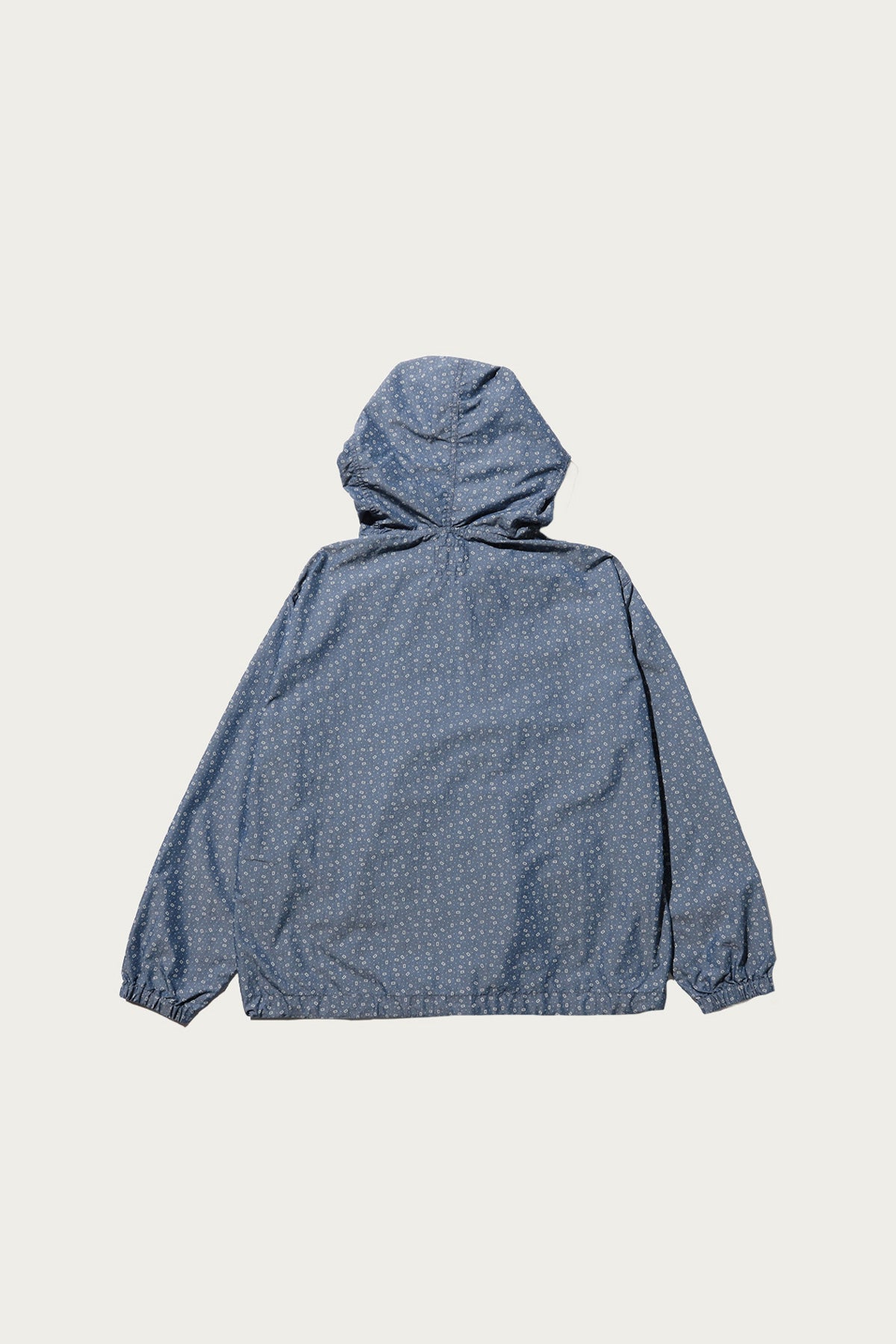 Beams Plus - MIL Smock NYCO Indigo Chambray Discharge Print - Calico - Canoe Club