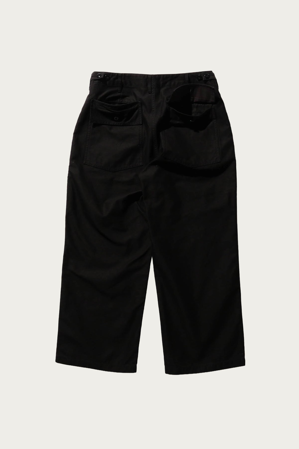 Beams Plus - MIL Utility Trousers - Black - Canoe Club