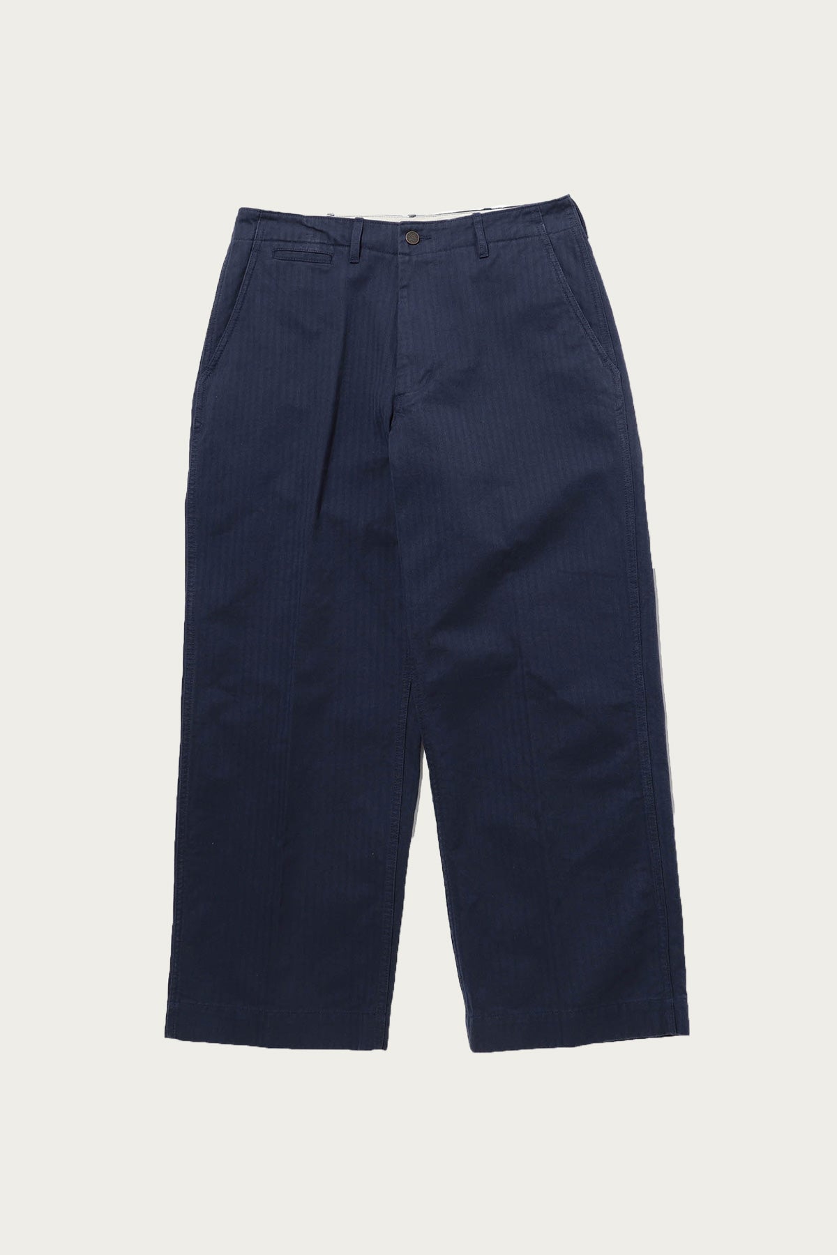 Beams+ MIL Trousers Herringbone | Navy | Canoe Club