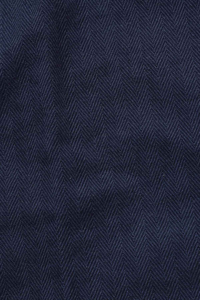 Beams Plus - MIL Trousers Herringbone - Navy - Canoe Club