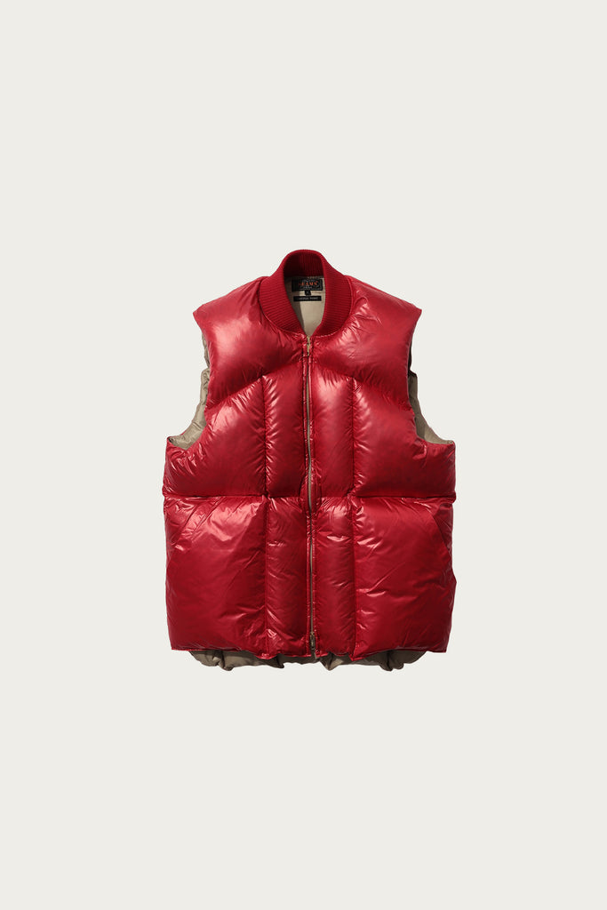 Beams Plus - Mt. Down Vest - Red - Canoe Club