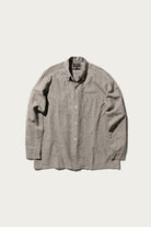 Beams Plus - Open B.D. Nep Check Cotton Linen - Beige - Canoe Club