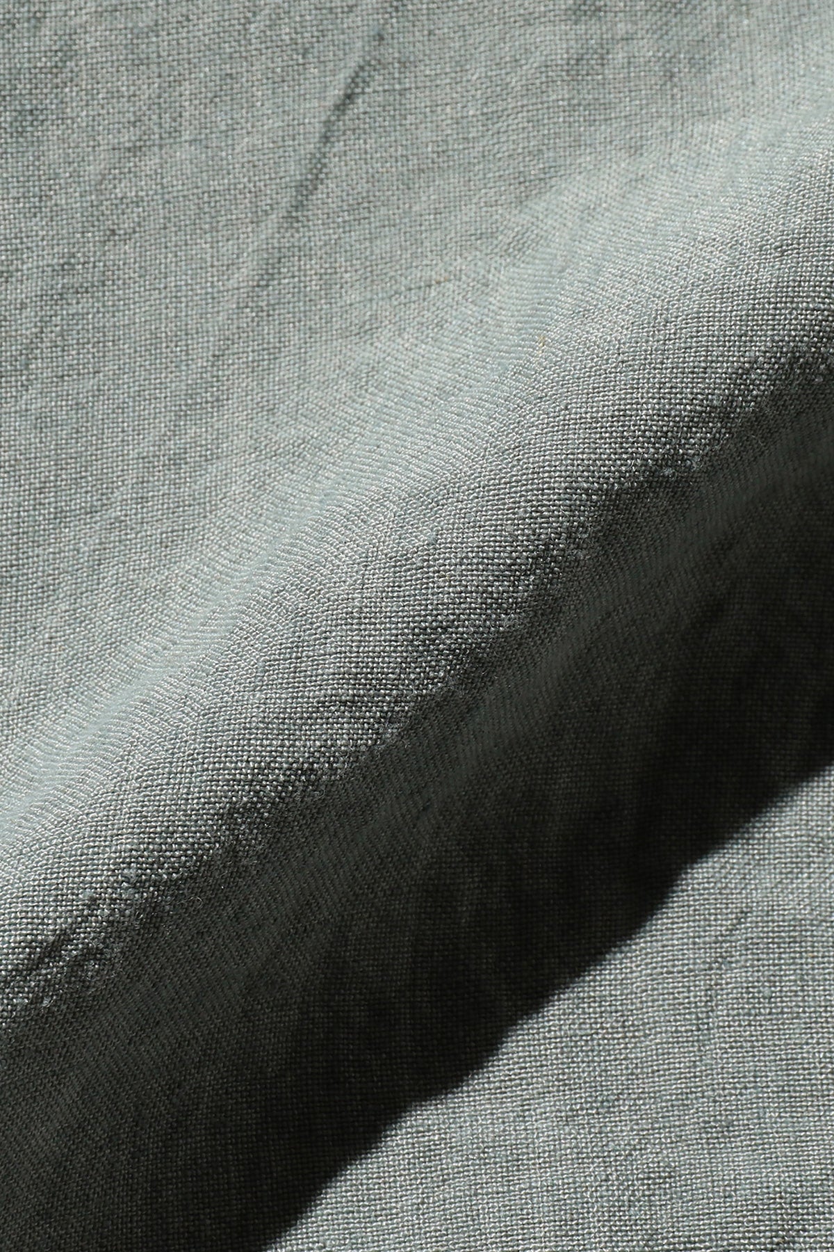 Beams Plus - Open Collar 1/40 Linen - Sax - Canoe Club