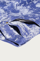 Beams Plus - P-Pants Pants Supima Herrinbone on Paint Print - Blue - Canoe Club
