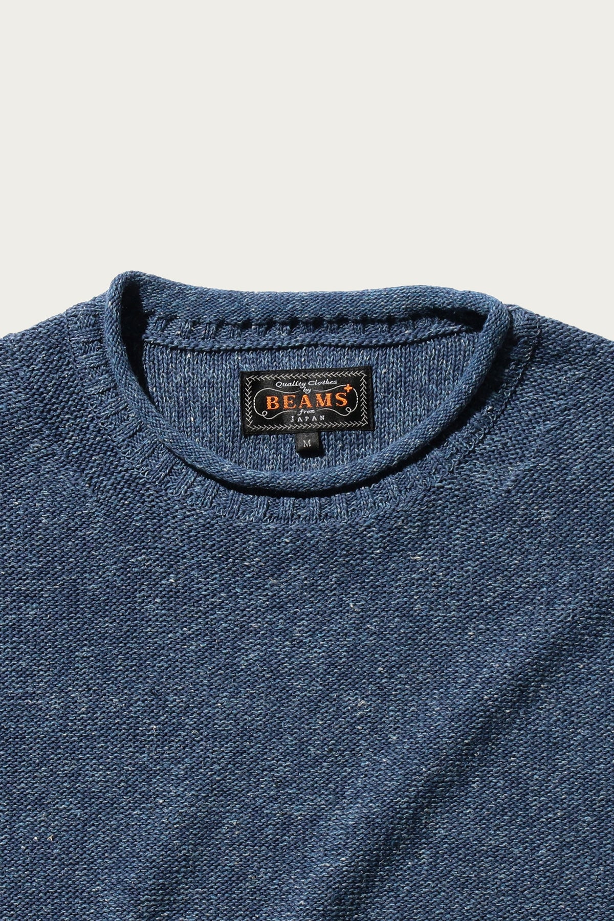 Beams Plus - Roll Neck - Navy - Canoe Club