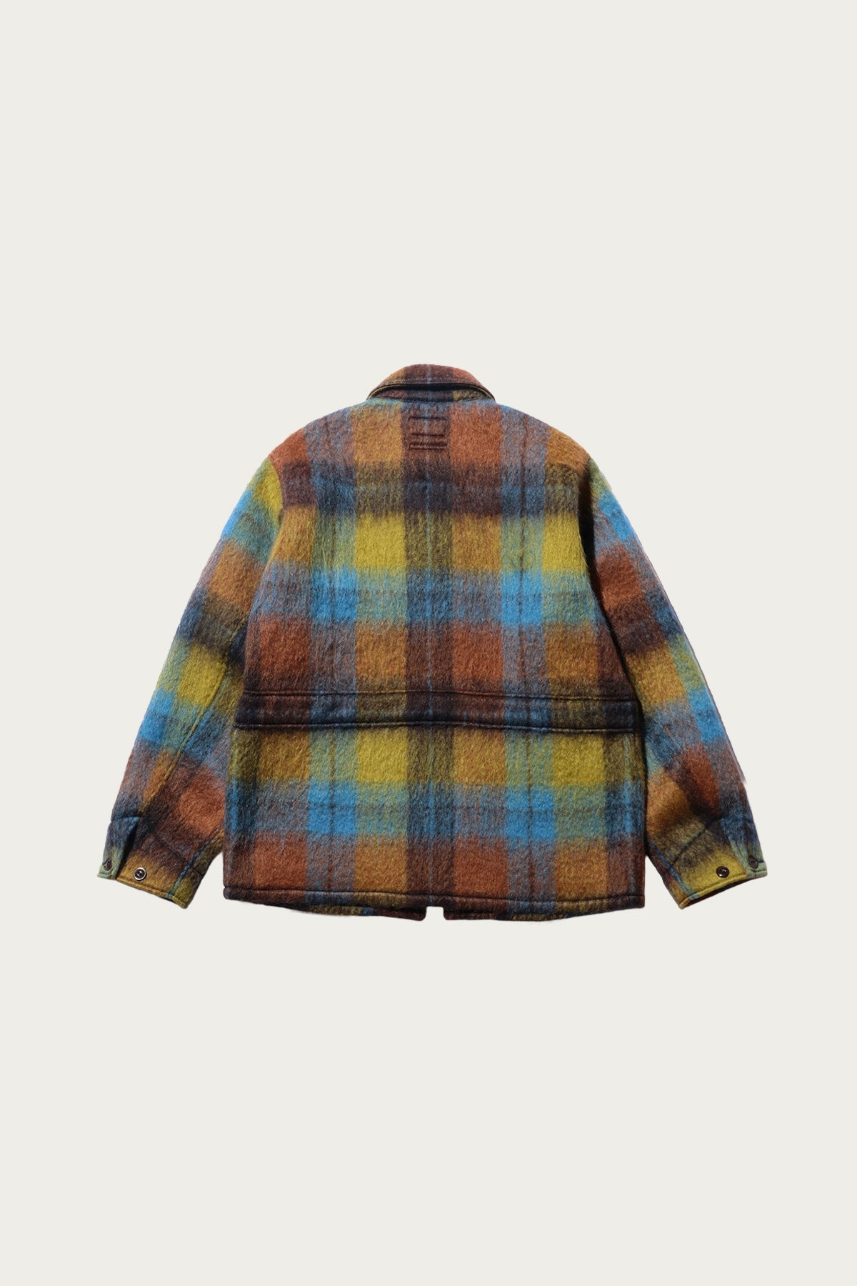 Beams Plus - Sports Jacket Wool Plaid - Brown/Turquoise - Canoe Club