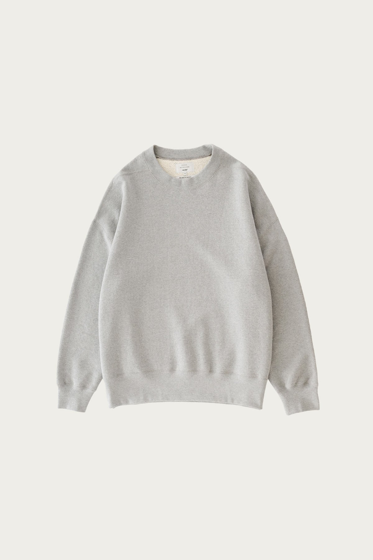 Beams Plus - Studio Nicholson x Beams+ Holly Jersey Sweat - Grey Marl - Canoe Club