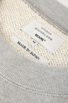 Beams Plus - Studio Nicholson x Beams+ Holly Jersey Sweat - Grey Marl - Canoe Club