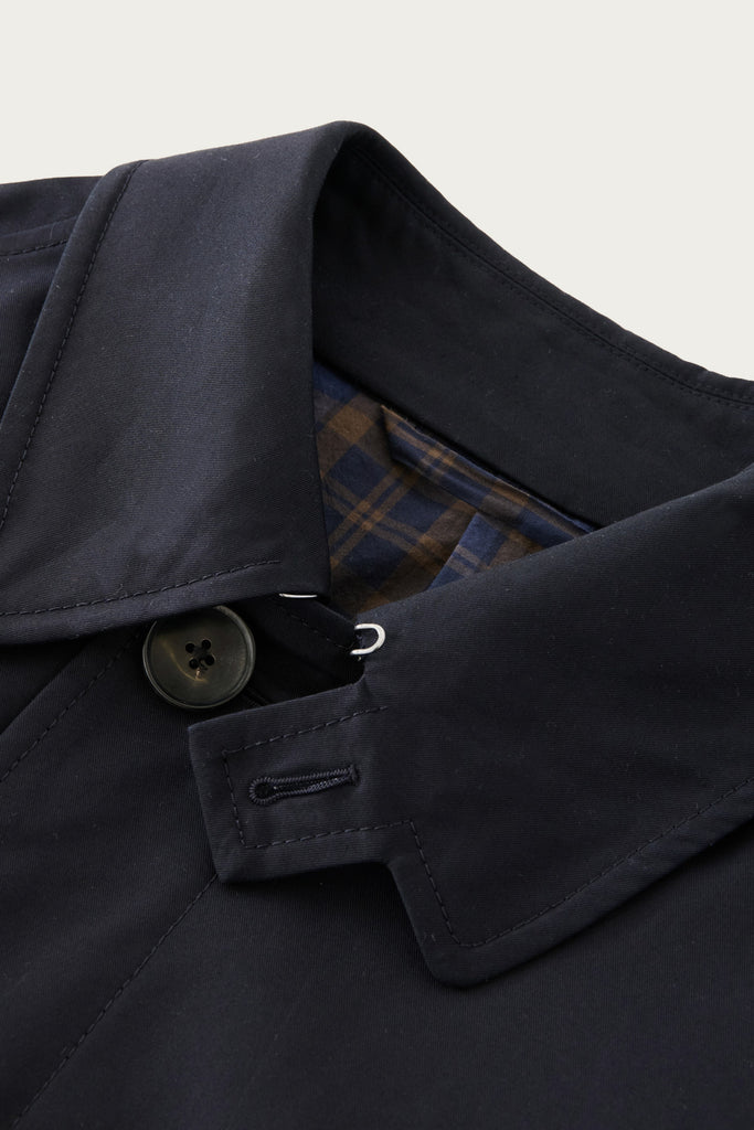 Beams Plus - Studio Nicholson x Beams+ Peter Raincoat - Darkest Navy - Canoe Club