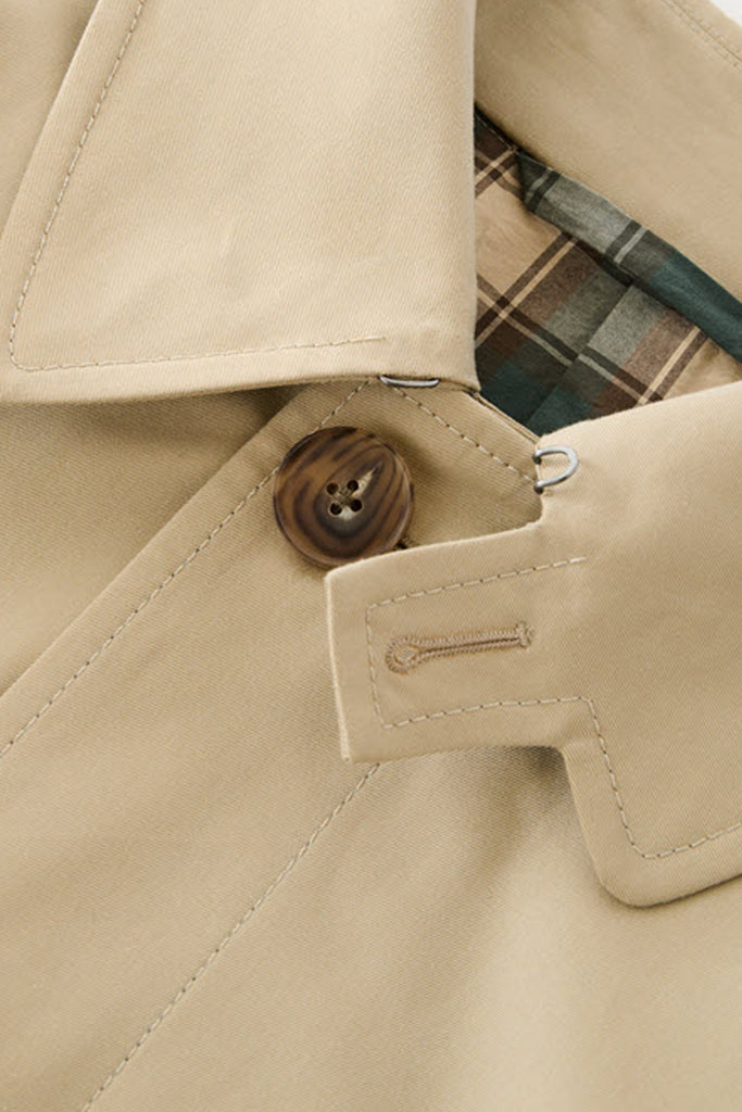 Beams Plus - Studio Nicholson x Beams+ Peter Raincoat - Tan - Canoe Club