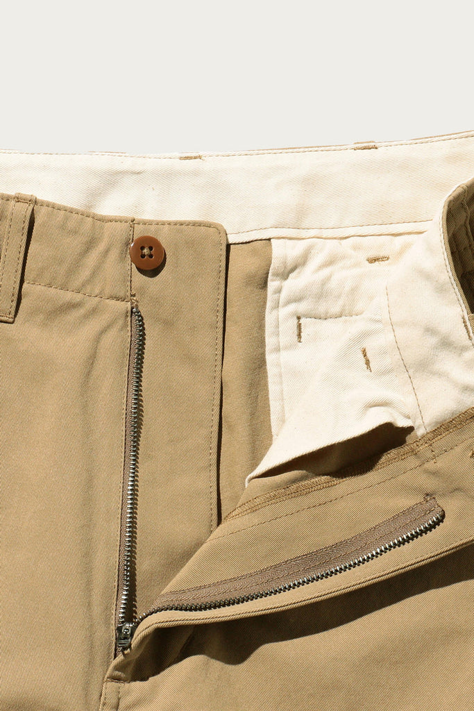 Beams Plus - Twill MIL Trousers - Khaki - Canoe Club