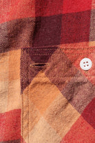 Beams Plus - WORK Indian Flannel Plaid - Red - Canoe Club