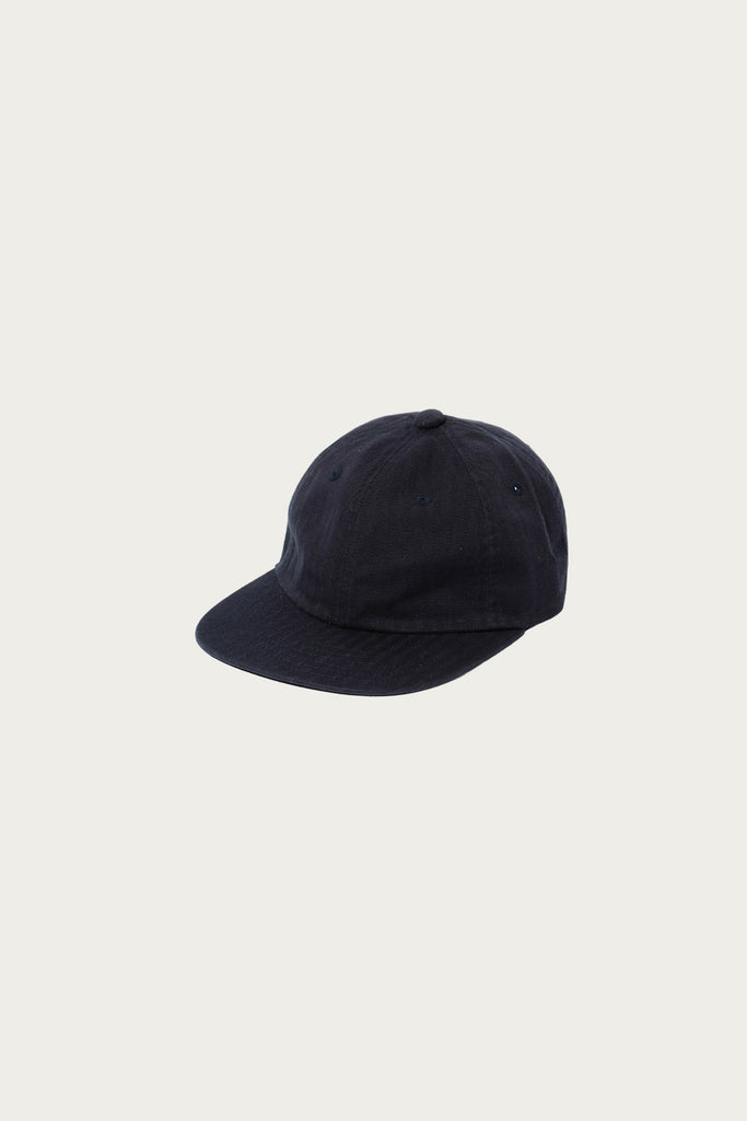 Beams Plus - Herringbone 6Panel Cap - Navy - Canoe Club