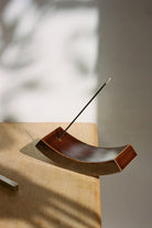 Binu Binu - Curve Roof Tile Incense Holder - Earth - Canoe Club