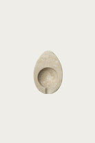 Binu Binu - Marble Sauna Egg Cup - White Travertine - Canoe Club