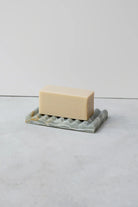 Binu Binu - Marble Soap Dish - Blue Marble (Ochre Variation) - Canoe Club