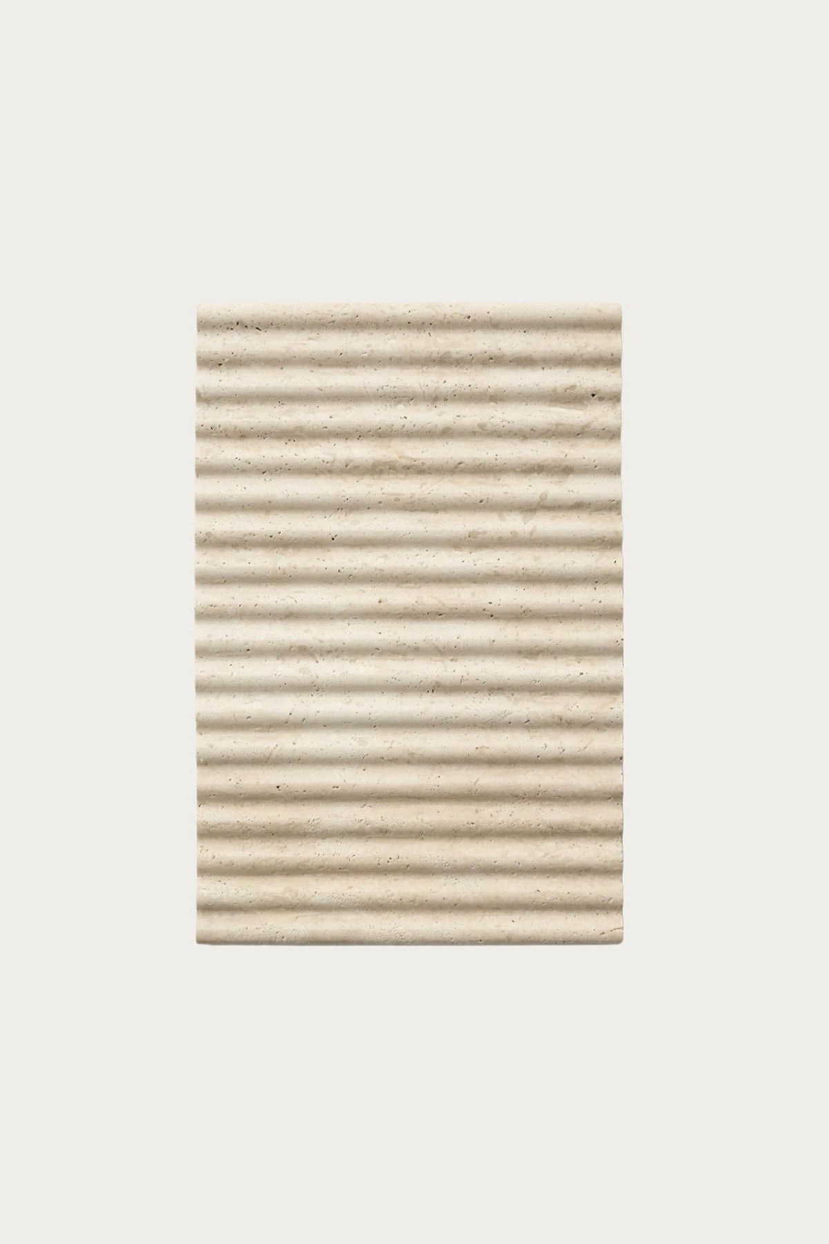 Binu Binu - Marble Wave Tray - White Travertine - Canoe Club