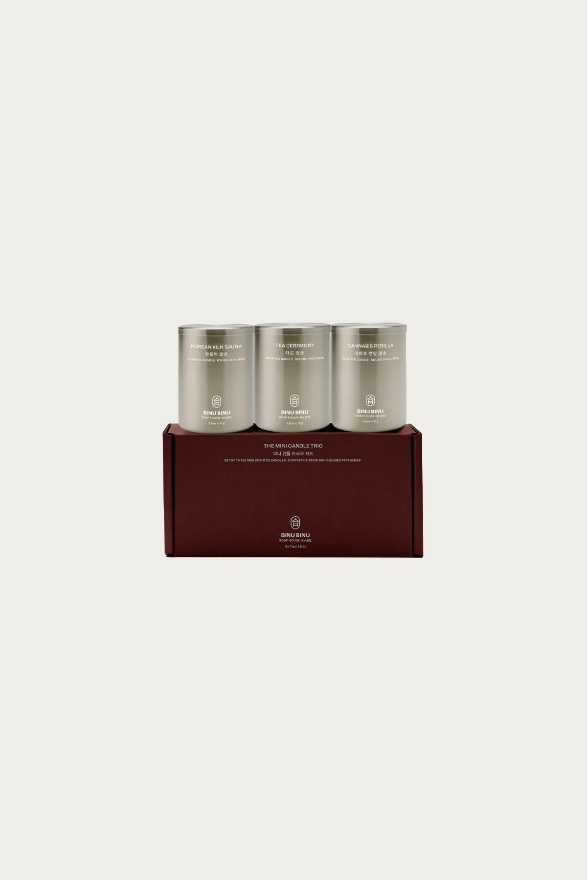 Binu Binu - Mini Candle Trio - Canoe Club