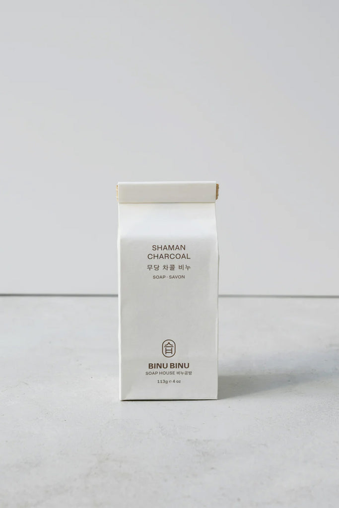 Binu Binu - Shaman Charcoal Soap - Canoe Club