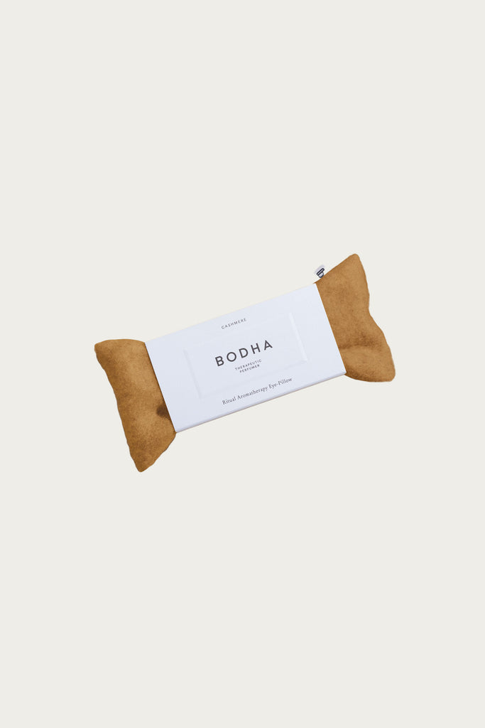 Bodha - Cashmere Ritual Aromatherapy Eye-Pillow - Camel - Canoe Club