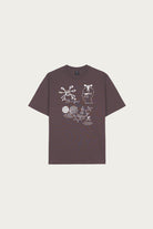 Brain Dead - Ancient Knowledge T-Shirt - Berry - Canoe Club